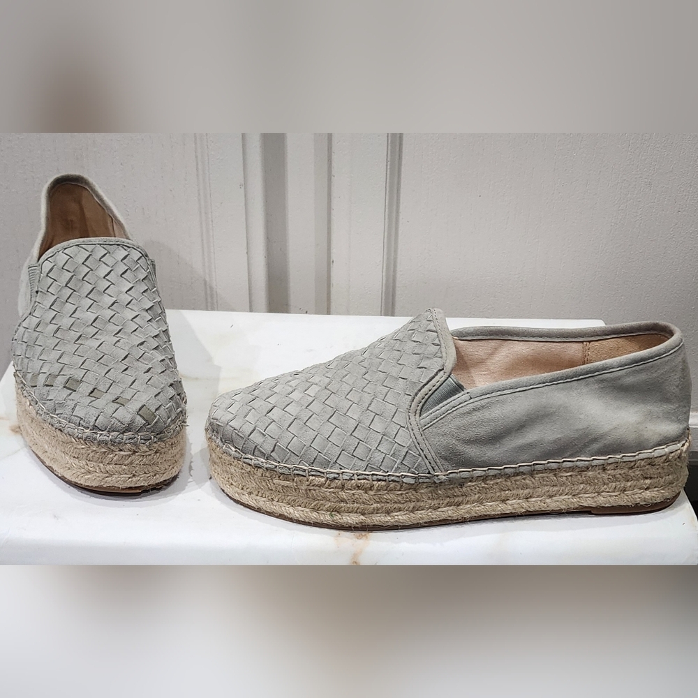 SAM EDELMAN CATHERINE ESPADRILLES SEAFOAM Size 9